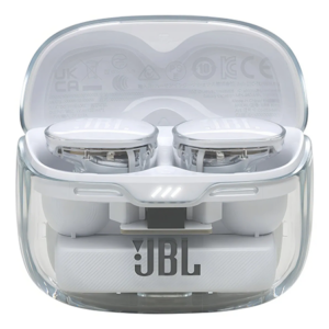 Fones de ouvido Jbl Tune Buds Ghost Edition Bt 5.3 Ip54 com luz azul branca