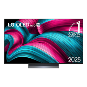 Smart TV LG OLED evo AI C5 4K 55 polegadas 2025 Processador α9 AI Ger 8 webOS 25