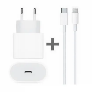 Carregador Compativel Com I Phone Fonte 20W + Cabo Lightning