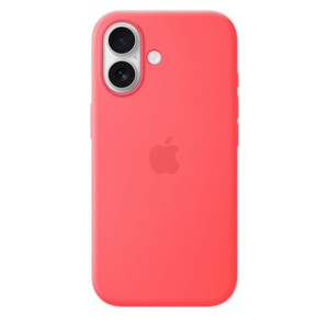Capa de silicone com MagSafe para iPhone 17