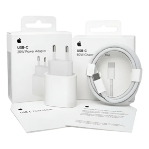 Carregador+cabo C Apple Original Turbo Iphone